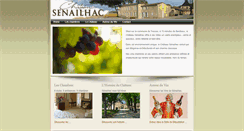 Desktop Screenshot of chateau-senailhac.com